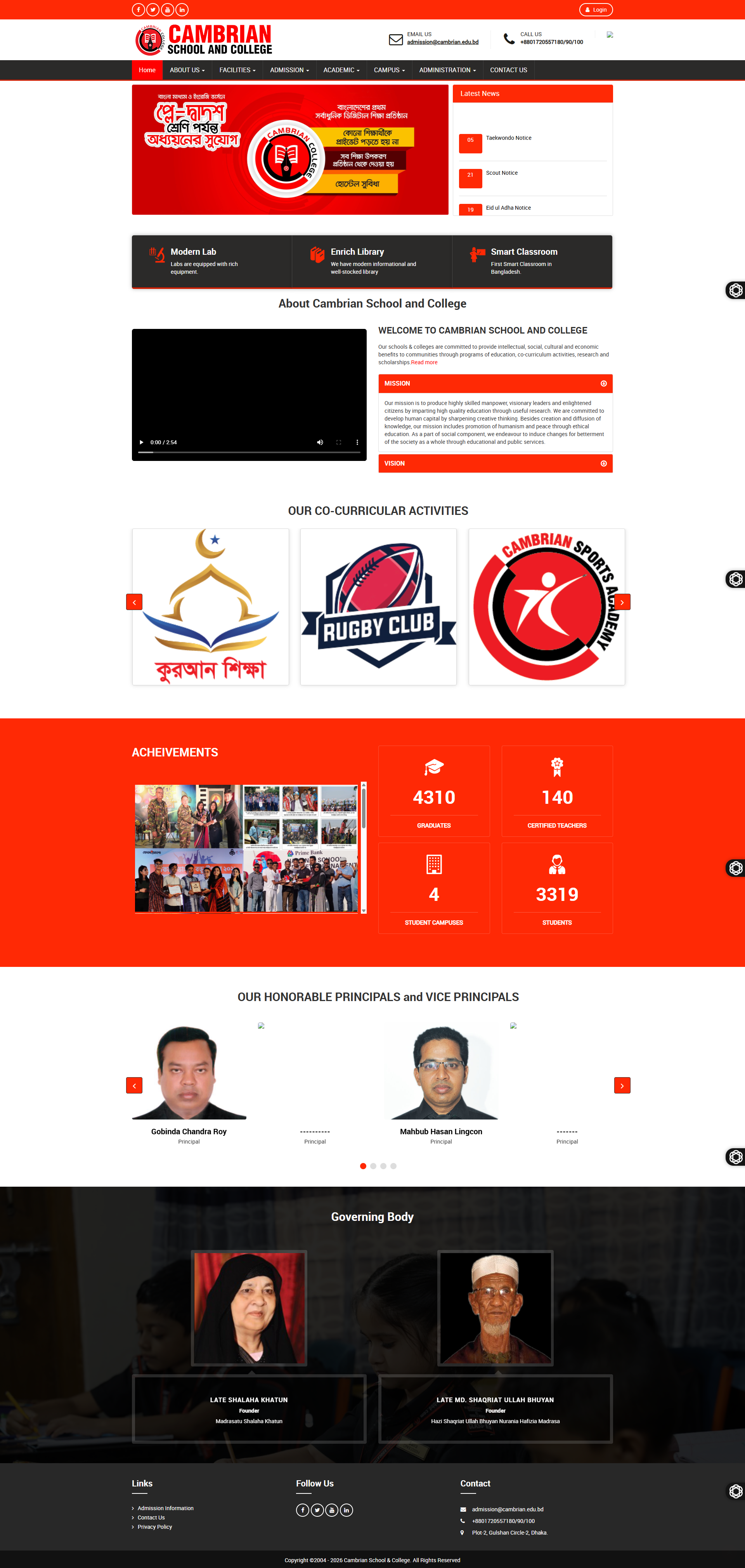 Cambrian School & College